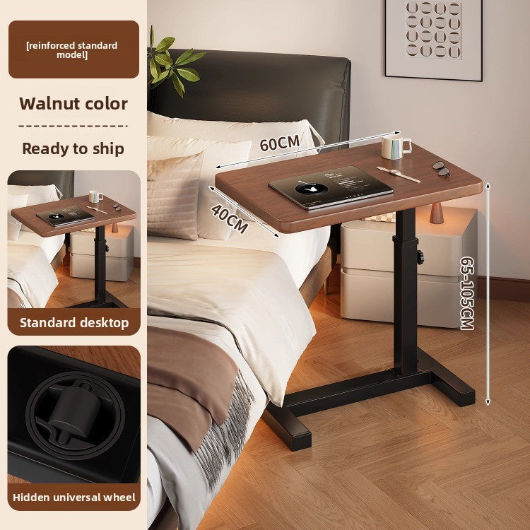 Adjustable Mobile Computer Desk with Foldable Design