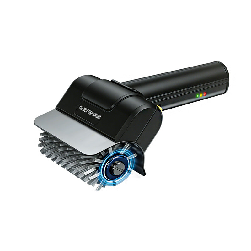 Rechargeable Electric Grill Cleaning Brush with Stainless Steel Heads