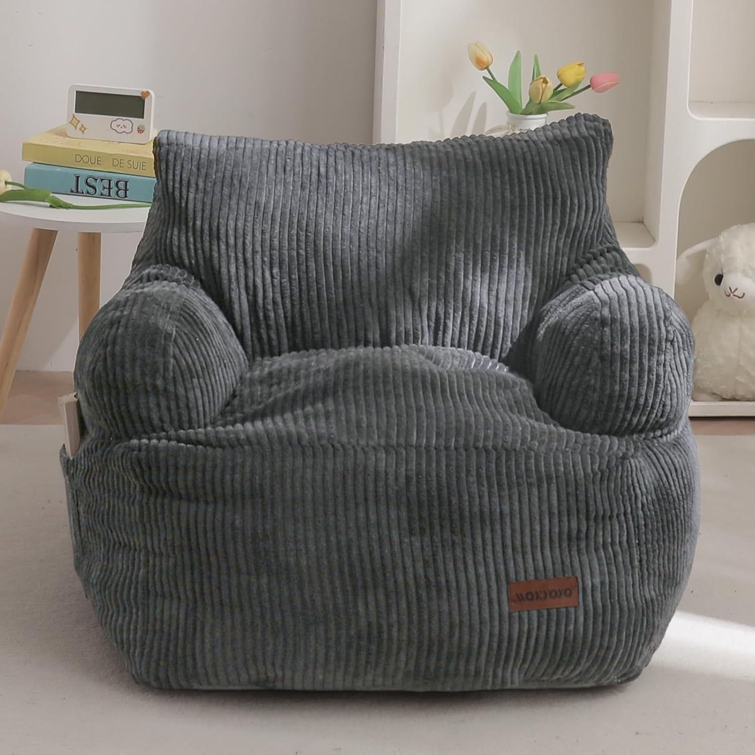Velvet Childrens Bean Bag Chair