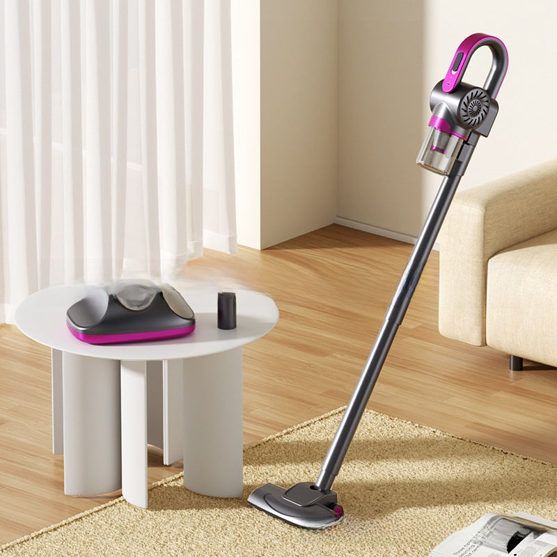 Wireless floor cleaning vacuum cleaner with dust removal function