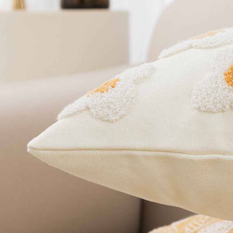 Nordic Embroidered Throw Pillow Cushion for Sofa