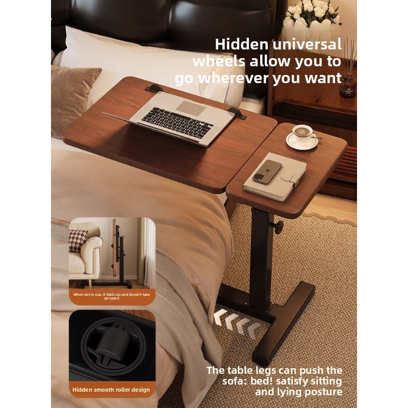 Adjustable Mobile Computer Desk with Foldable Design