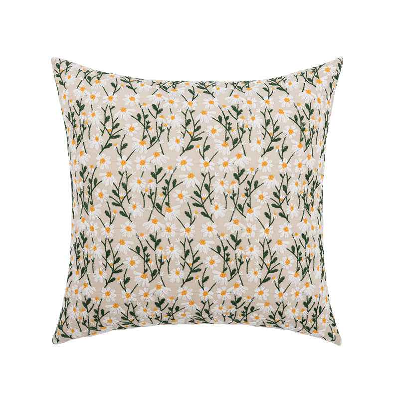Nordic Embroidered Throw Pillow Cushion for Sofa